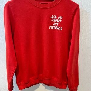 ban.do Vibrant Red Sweatshirt